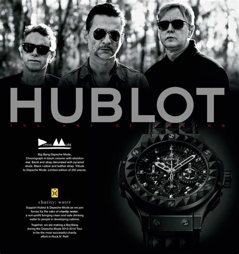 hublot uhr modell depeche mode|hublot depeche mode.